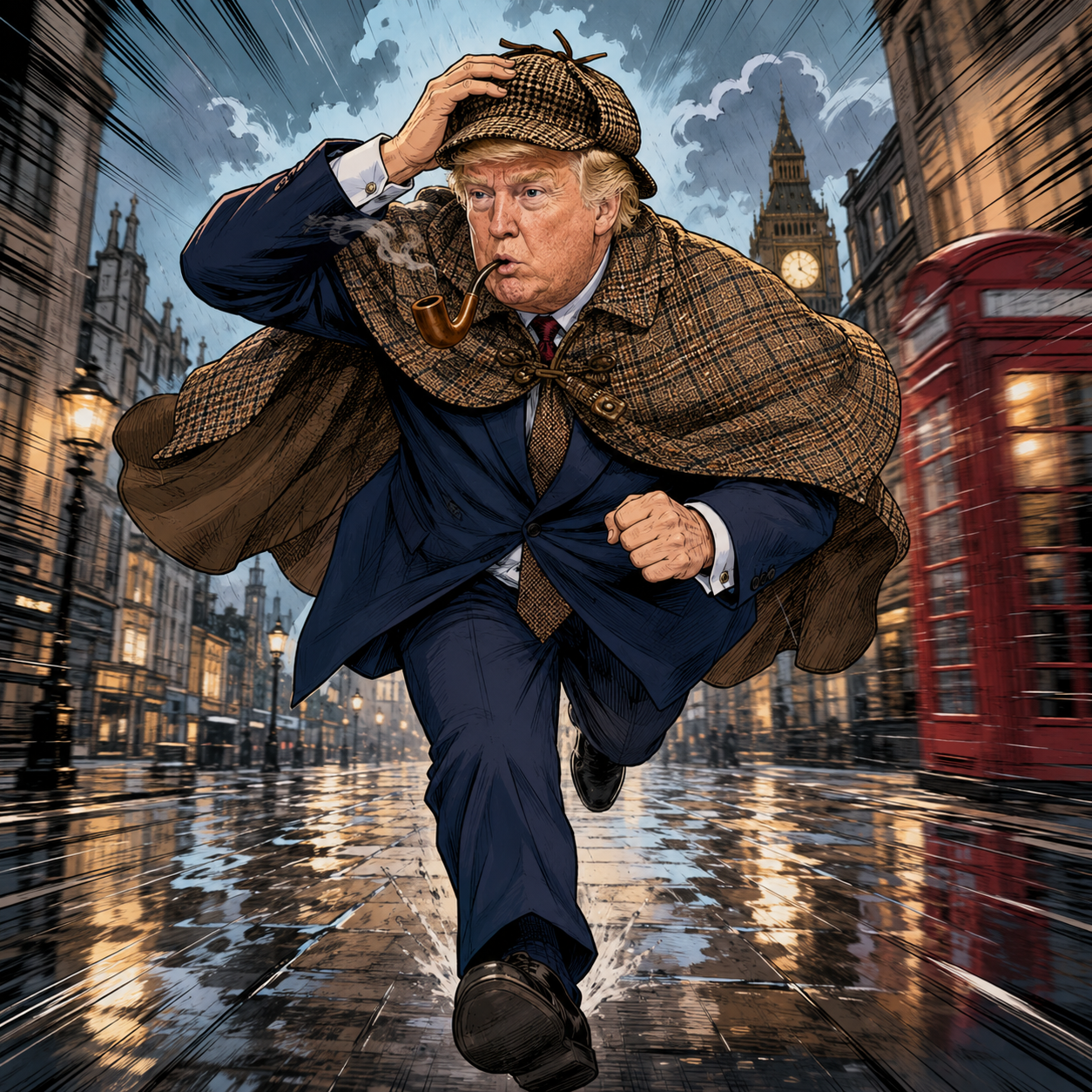 PipeTrump chasing the lead